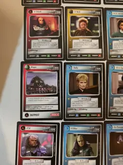 1994 Star Trek CCG: First Edition Black Border Premiere - 30 Card Lot Bin SC2 - Image 5