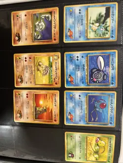 Pokemon Japanese Gym Heroes Card Lot Of 7 Non Holo Commons Lp - Image 1