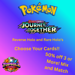 Pokemon - Journey Together - REVERSE HOLO'S / HOLO - Choose Your Card !! NM - Image 1