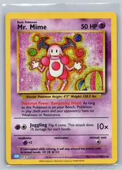 Mr. Mime Classic Collection Trading Card Game Classic Holo 013/034 NM - Image 1