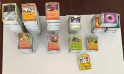 2016-2025 Pokemon 2998 Card Bulk Lot, Commons, Uncommons, Rares & More - Image 1