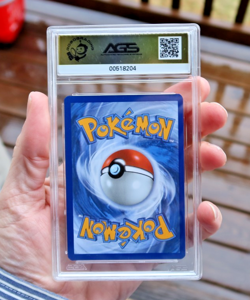 Vintage 2025 Pokemon Card Reshiram Holo Mega Graded 9.5 AGS #017 Slab Flames NR - Image 2