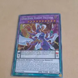 BLLR-EN006 ODD-EYES VENOM DRAGON SECRET RARE 1ST EDITION YuGiOh CARD X 2 - Image 3