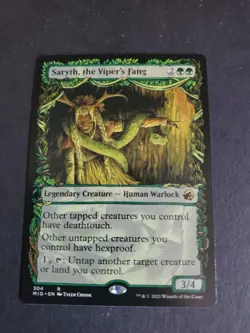 Saryth, the Viper's Fang (Showcase) Innistrad: Midnight Hunt MTG NM - Image 1