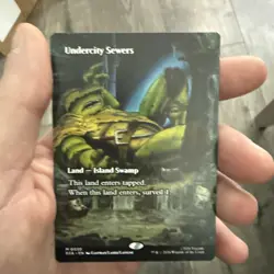 Undercity Sewers (Borderless) Teenage Mutant Ninja Turtles Source Material M0020 - Image 1