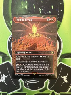 The Fire Crystal *Borderless* - FIN-BF - NM - Magic The Gathering - MTG - Image 1