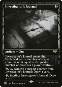 MTG Investigator's Journal ** Innistrad: Double Feature ** English - Image 1