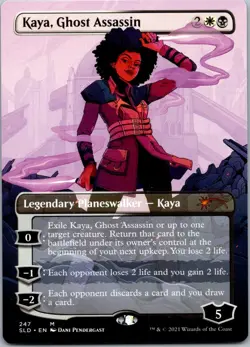 Kaya, Ghost Assassin M Secret Lair Drop Series 247 NM - Image 1