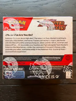 POKEMON TCG SCARLET & VIOLET DESTINED RIVALS BOOSTER BOX FACTORY SEALED NEW - Image 2