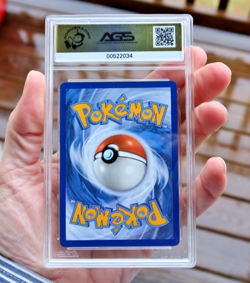 RARE Vintage 2023 Pokemon SV Card Venusaur EX #003 Holo Slab Graded 10 AGS MINT - Image 2