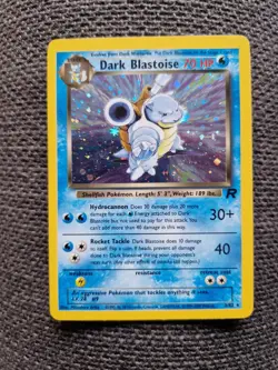 Pokemon TCG Dark Blastoise Team Rocket 3 Holo Holo Rare - Excellent Condition - Image 1