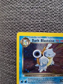 Pokemon TCG Dark Blastoise Team Rocket 3 Holo Holo Rare - Excellent Condition - Image 2
