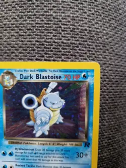 Pokemon TCG Dark Blastoise Team Rocket 3 Holo Holo Rare - Excellent Condition - Image 3