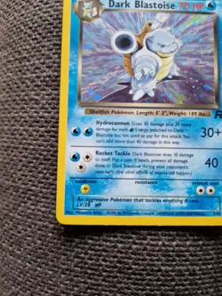 Pokemon TCG Dark Blastoise Team Rocket 3 Holo Holo Rare - Excellent Condition - Image 4