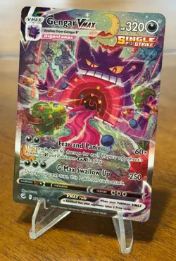 Gengar VMAX (Alternate Art Secret) 271/264 Swsh08: Fusion Strike Holo - Pokemon - Image 1