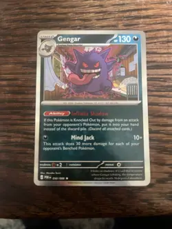Gengar 050/088 Reverse Holo - Perfect Order Pokemon Card - NM - Image 1