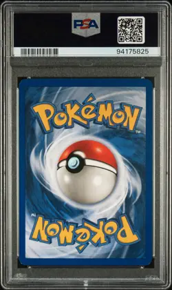 2000 MEW-HOLO #9 BLACK STAR PROMO POKEMON LEAGUE WOTC PSA 7 PERFECT SWIRL - Image 2