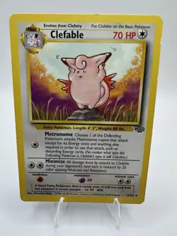 Clefable 17/64 - Jungle Set - Vintage 1999 - Pokemon TCG - Image 1