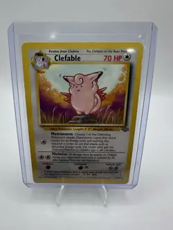 Clefable 17/64 - Jungle Set - Vintage 1999 - Pokemon TCG - Image 2