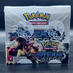 Pokemon TCG XY Steam Siege Booster Box Display Factory Sealed English - New - Image 1