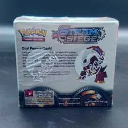 Pokemon TCG XY Steam Siege Booster Box Display Factory Sealed English - New - Image 4