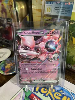Team Rocket's Mewtwo ex 081/182 Pokemon Sv10: Destined Rivals NM - Image 1