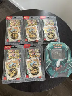Pokemon Sealed Packs Ascended Heroes And Darkrai Tin Lot - Image 2