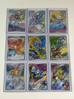 Pokemon 2026 First Partner Illustration Collection Series 1 Promos Complete Set - Image 1