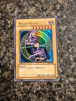 Yugioh Dark Magician (Portugese) Mago Negro - DIY-P006 - 1st Ed. Ultra Rare LP - Image 1