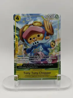 One Piece TCG Tony Tony Chopper ST29-007 Alt Art Starter Deck 29 Egghead NM Card - Image 1