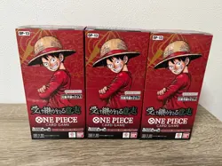 3 Box One Piece Carrying On His Will Booster Box OP-13 Box Japanese 2025 - Image 1