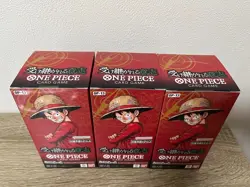 3 Box One Piece Carrying On His Will Booster Box OP-13 Box Japanese 2025 - Image 2