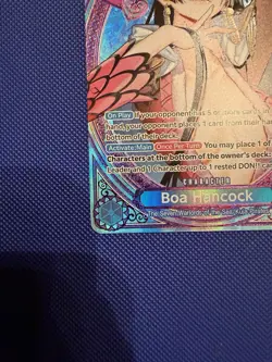 one Piece TCG Boa Hancock (SP) EB03-026 Extra Booster: Heroines Edition - Image 3
