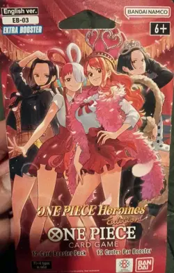 (5) One Piece EB-03 Sleeved Pack English Sealed Never Opened - Image 2