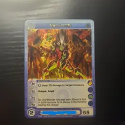 MAXXOR ULTRA RARE FOIL CHAOTIC CARD (Premium Pack) Low Energy - Image 1
