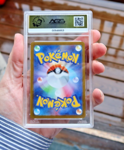 Vintage 2025 PM Japanese Mega Venusaur EX Holo Pokemon Card Graded 10 AGS #003 - Image 2