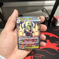 ASCENDING HEROES: Pokemon Mega Eelektross EX Full Art Holo 350 HP 278/217 Card - Image 1