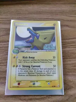 Manectric 8/100 Holo EX Crystal Guardians Pokemon Card Ultra Rare - Image 3