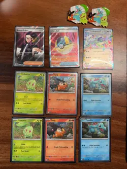 Pokemon Ascended Heroes First Partners Deluxe Pin Collection Card Lot Bundle - Image 1