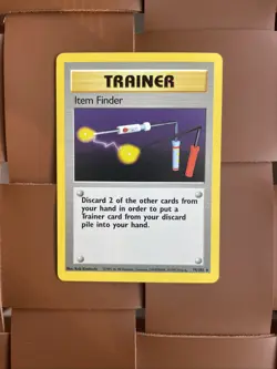 Pokemon TCG Base Set Item Finder 74/102 Rare Card - Image 5