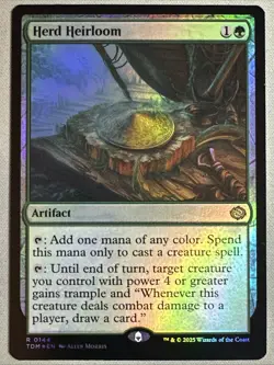 MTG / Herd Heirloom / TDM / #144 / FOIL / Rare / NM - Image 1