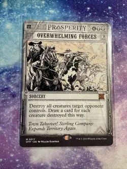 Overwhelming Forces Mythic Breaking News (OTP) MTG - Image 1