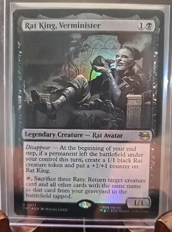 Rat King, Verminister Teenage Mutant Ninja Turtles MTG Foil Near Mint - Image 3