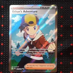 Ethan's Adventure Ultra Rare Pokemon SV10: Destined Rivals 221/182 NM - Image 1