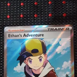 Ethan's Adventure Ultra Rare Pokemon SV10: Destined Rivals 221/182 NM - Image 3