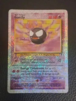 Pokemon Card-Gastly -76/110 ReverseHolo - Legendary Collection-ENG-PL - Image 1
