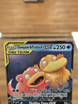 Pokemon Sun & Moon Unified Minds Slowpoke Psyduck GX Tag Team #35/236 Free Ship! - Image 2