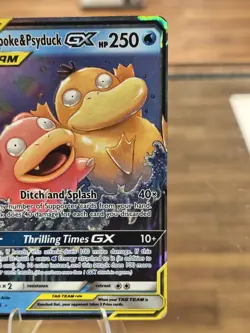 Pokemon Sun & Moon Unified Minds Slowpoke Psyduck GX Tag Team #35/236 Free Ship! - Image 4