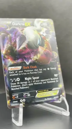 🌑✨ Pokemon TCG – Darkrai EX 63/108 – Dark Explorers – Ultra Rare Holo – MP - Image 2