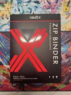 Vault X SV10 Destined Rivals 9 Pocket 1st Edition Binder Pokemon - Image 1